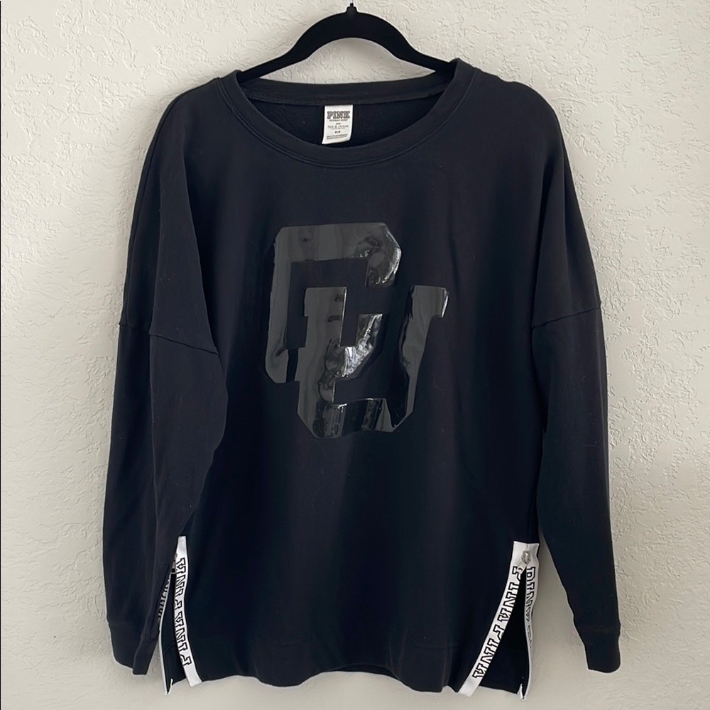 VS Pink CU Black Sweatshirt